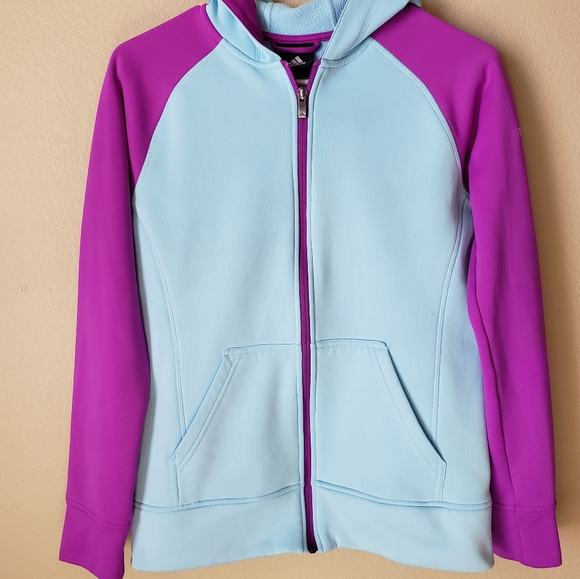 Adidas Scuba Material Zip Up Jacket - Picture 1 of 6